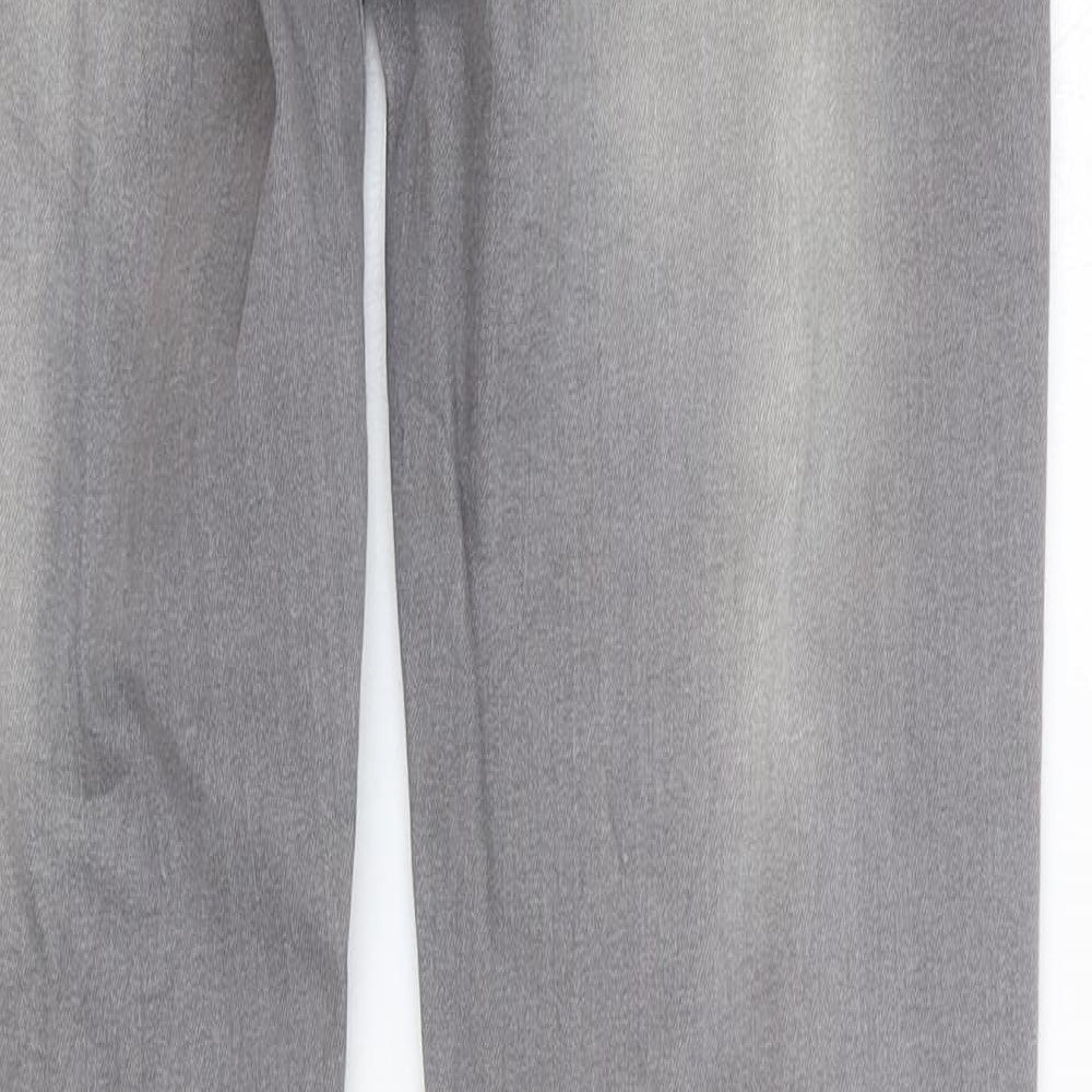 Womens UK Size 32 in Preworn Regular Fit Skinny Grey Jeans