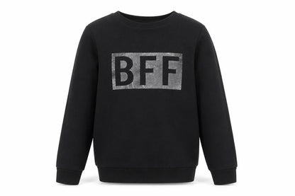 Primark Boys Black Cotton Pullover Sweatshirt Size 11-12 Years Pullover - BFF