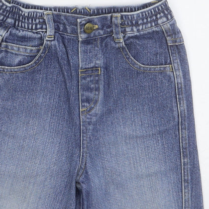 Preworn Boys Blue Chlorofibre Jogger Jeans Size 18-24 Months L50 cm Button