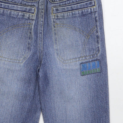 Preworn Boys Blue Chlorofibre Jogger Jeans Size 18-24 Months L50 cm Button