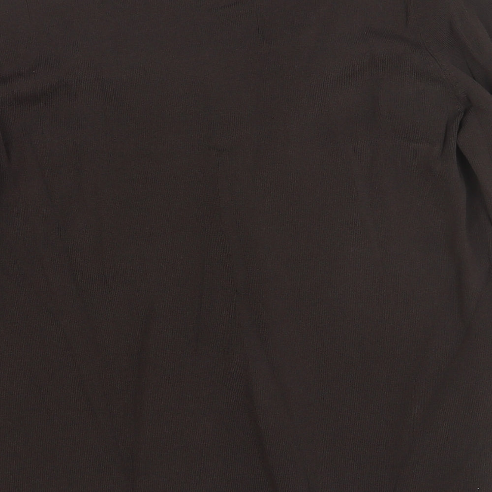 Womens UK Size L CC Brown Pullover Jumper