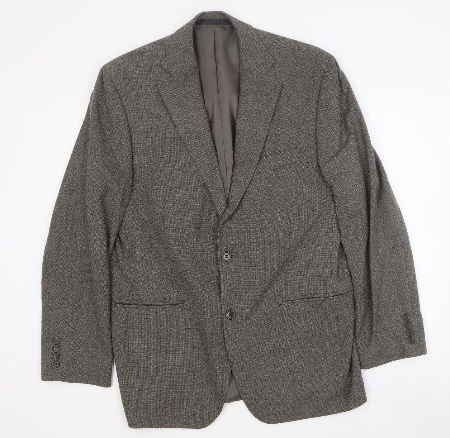 Mens UK Size 40 Marks and Spencer Regular Grey Suit Jacket