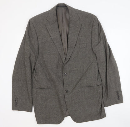 Mens UK Size 40 Marks and Spencer Regular Grey Suit Jacket