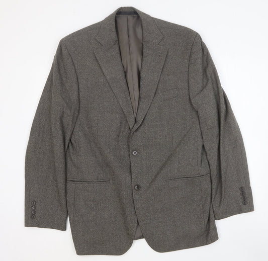 Mens UK Size 40 Marks and Spencer Regular Grey Suit Jacket