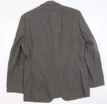 Mens UK Size 40 Marks and Spencer Regular Grey Suit Jacket