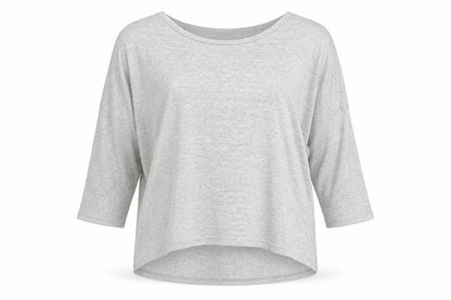 Womens UK Size M JULIE Grey Basic Blouse