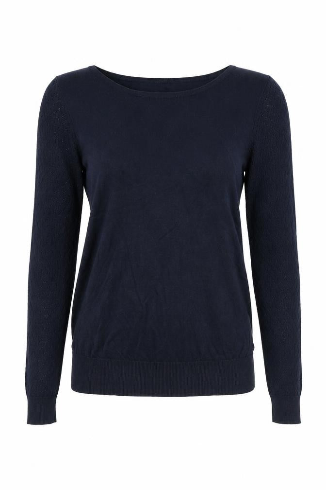 Womens UK Size 8 Warehouse Blue Pullover Jumper
