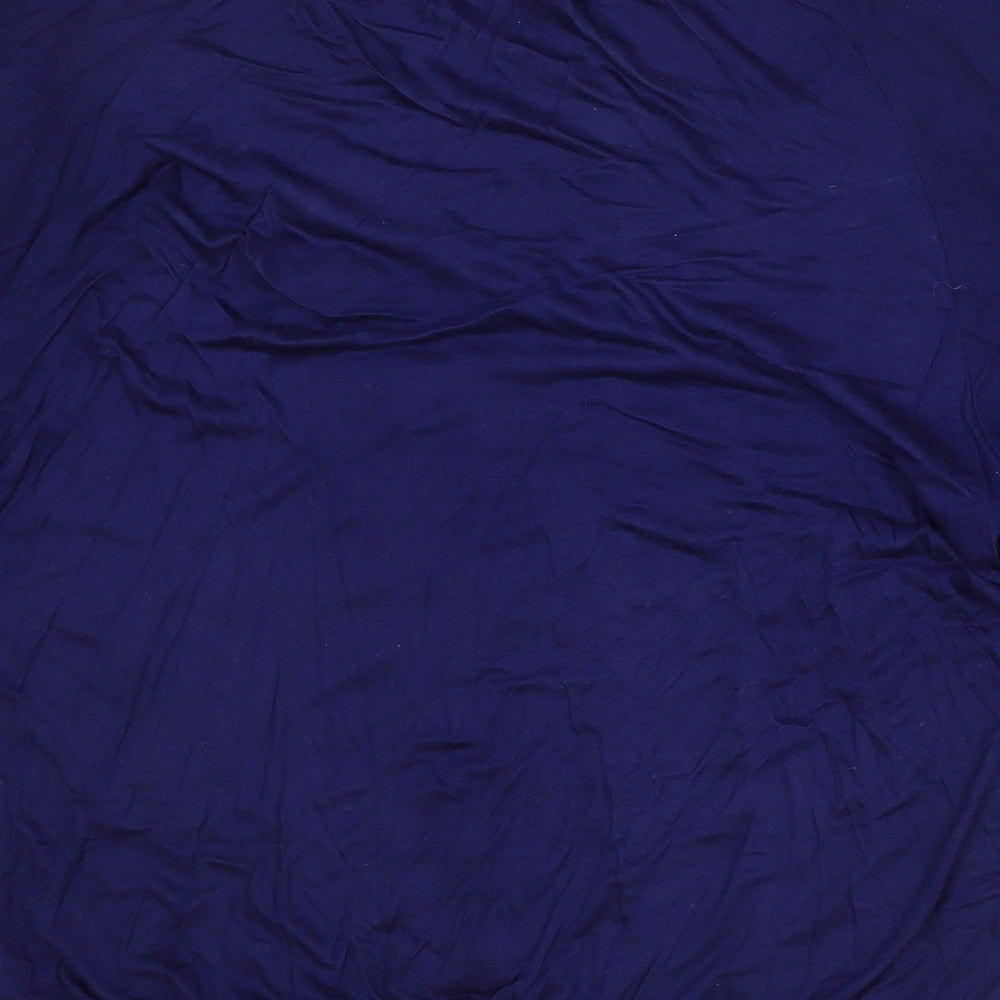 Womens UK Size L H&M Blue Basic Blouse
