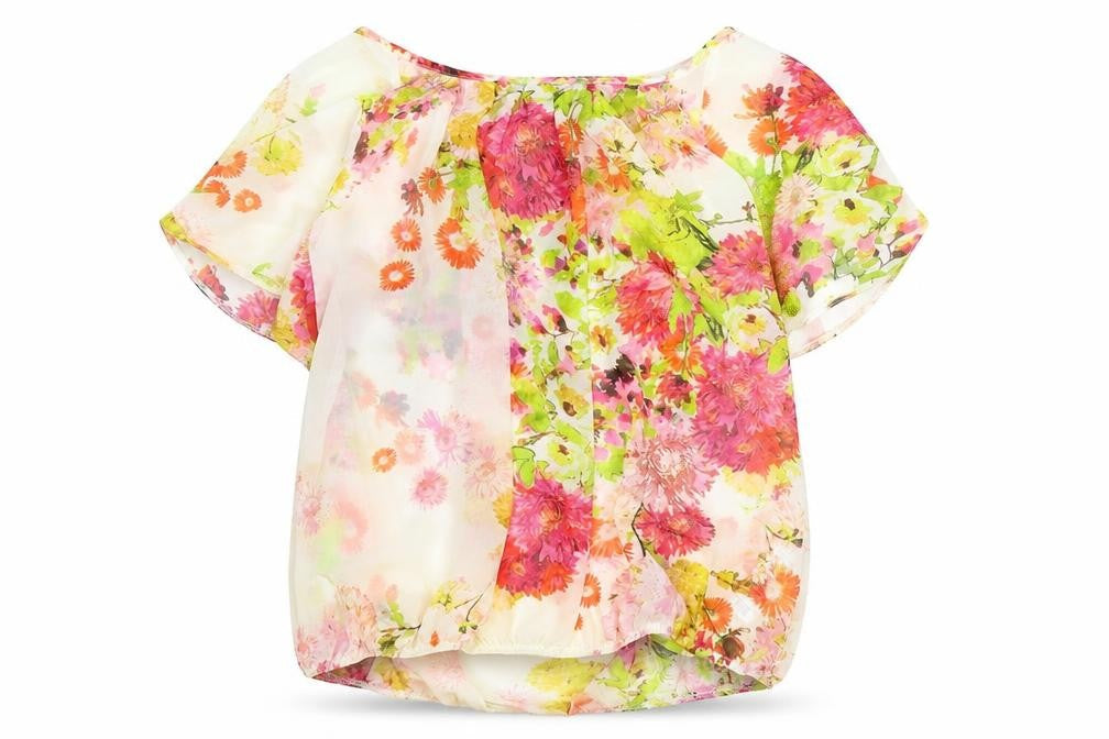 Womens UK Size S Wallis Multicoloured Basic Blouse
