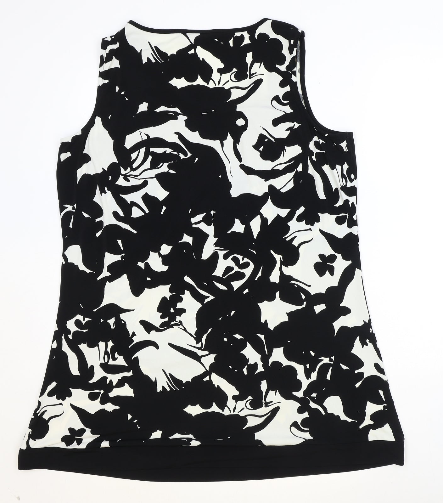 Womens UK Size 10 Marks and Spencer Black Basic Tank