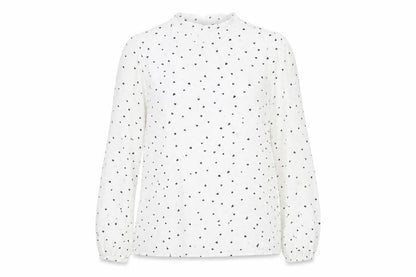 Womens UK Size XL SheIn Ivory Basic Blouse