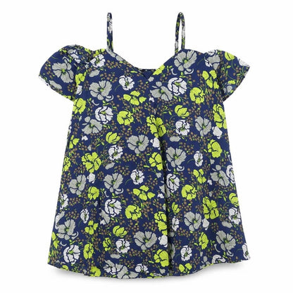 Womens UK Size 8 Boohoo Blue Basic Blouse