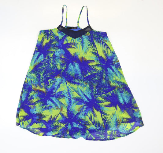 Womens UK Size 6 Atmosphere Blue Basic Tank