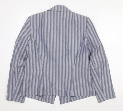 Womens UK Size 10 FSR Blue Jacket