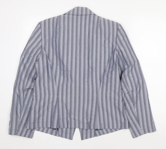 Womens UK Size 10 FSR Blue Jacket
