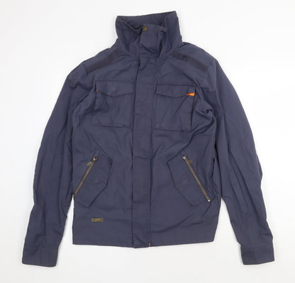 Bengans Womens Blue Jacket Size S Zip