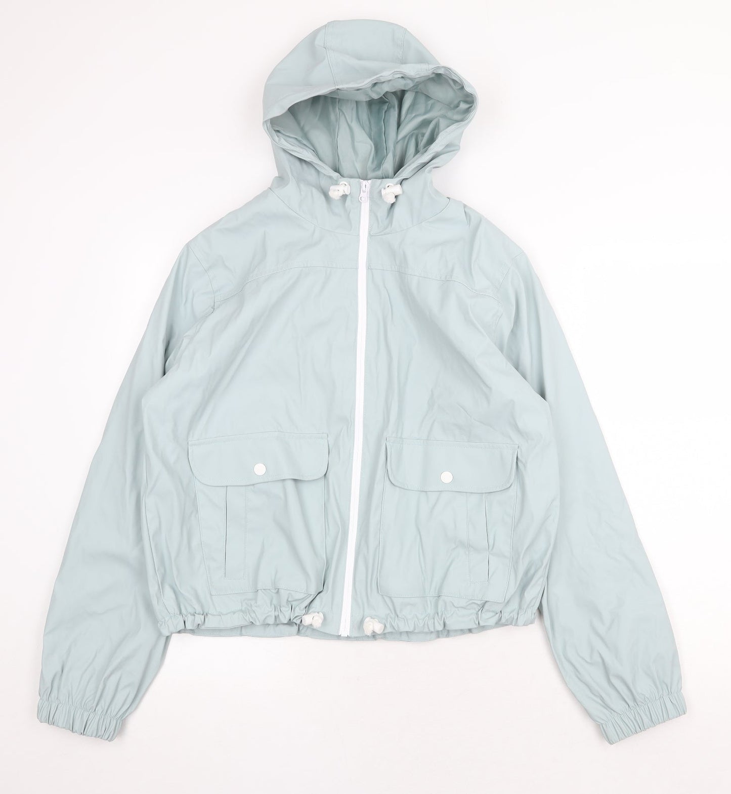 George Womens Grey Jacket Size M Zip