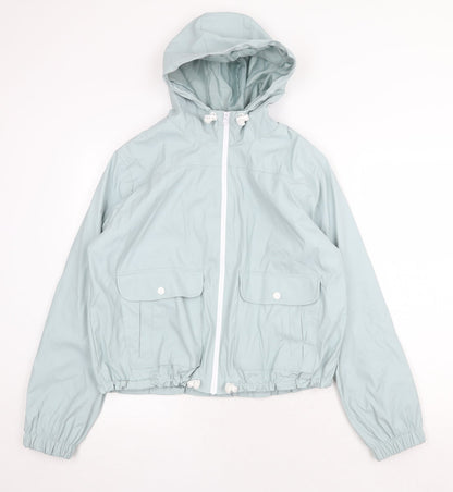 George Womens Grey Jacket Size M Zip