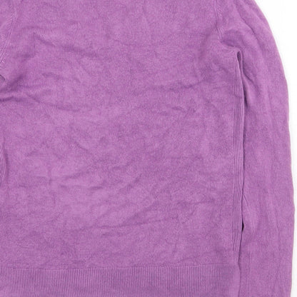 Womens UK Size 8 Marks and Spencer Purple Pullover Jumper
