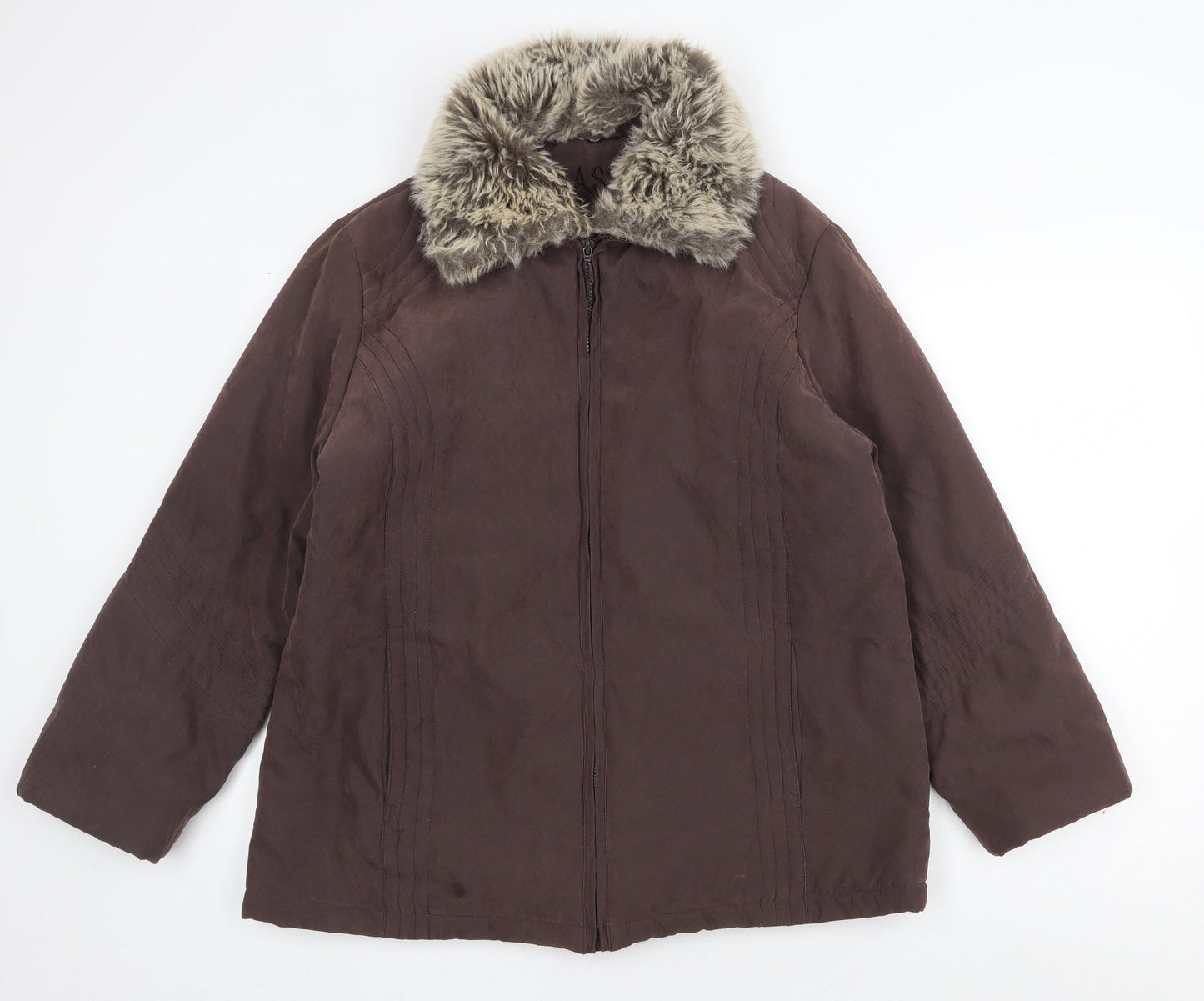 Womens UK Size 18 Klassik Brown Jacket