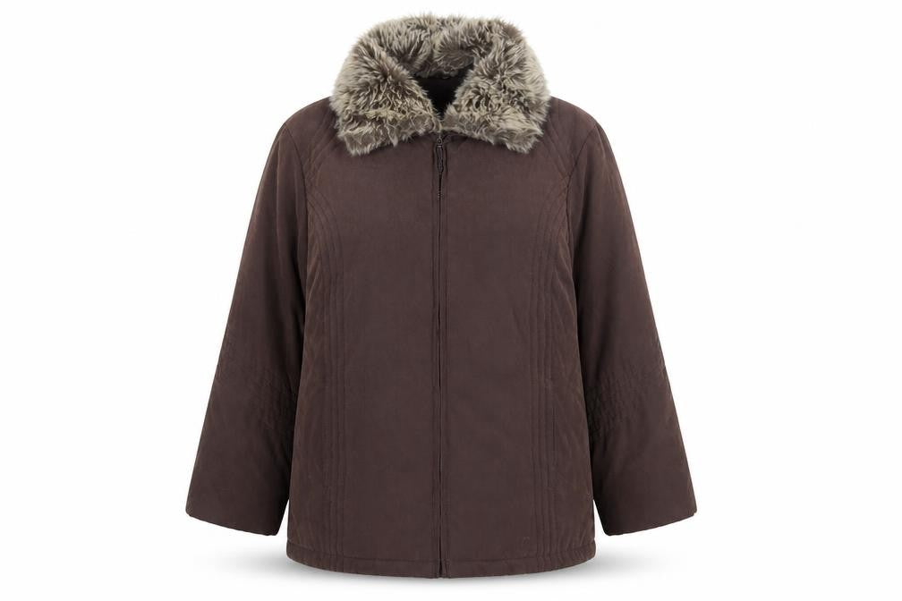 Womens UK Size 18 Klassik Brown Jacket