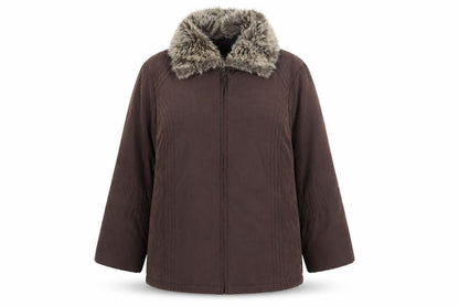 Womens UK Size 18 Klassik Brown Jacket
