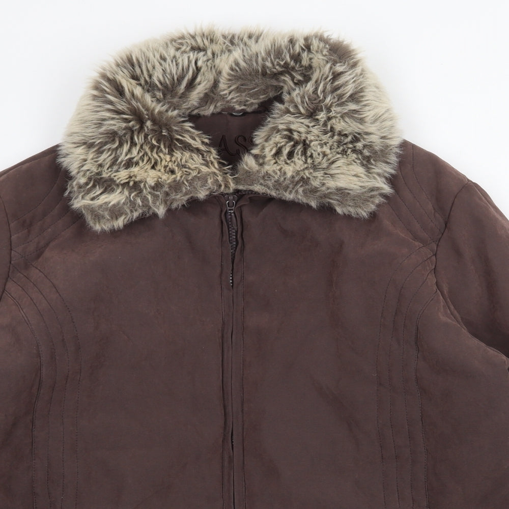 Womens UK Size 18 Klassik Brown Jacket