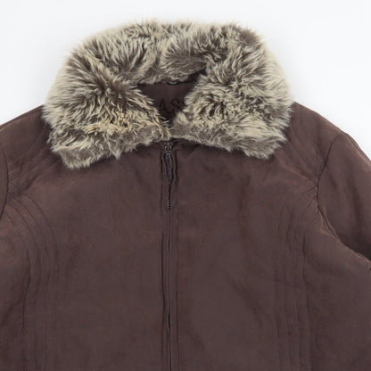 Womens UK Size 18 Klassik Brown Jacket