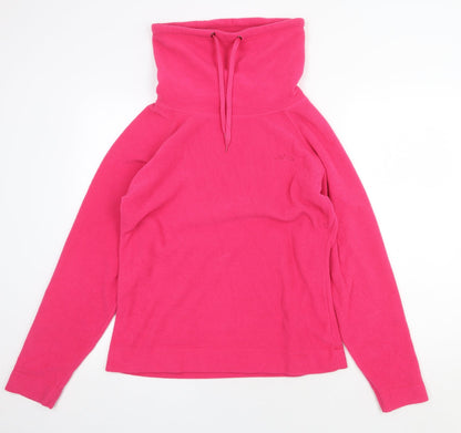 North Peak Womens Pink Polyester Pullover Sweatshirt Size 14 Pullover
