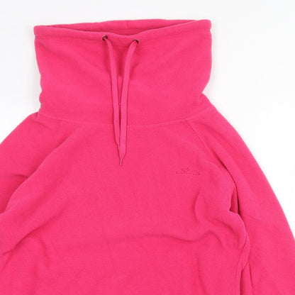 North Peak Womens Pink Polyester Pullover Sweatshirt Size 14 Pullover