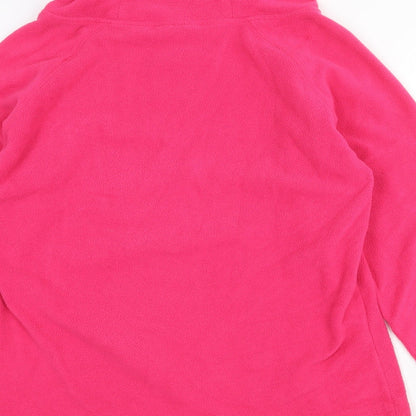 North Peak Womens Pink Polyester Pullover Sweatshirt Size 14 Pullover