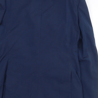Mens UK Size 40 Marks and Spencer Regular Blue Suit Jacket