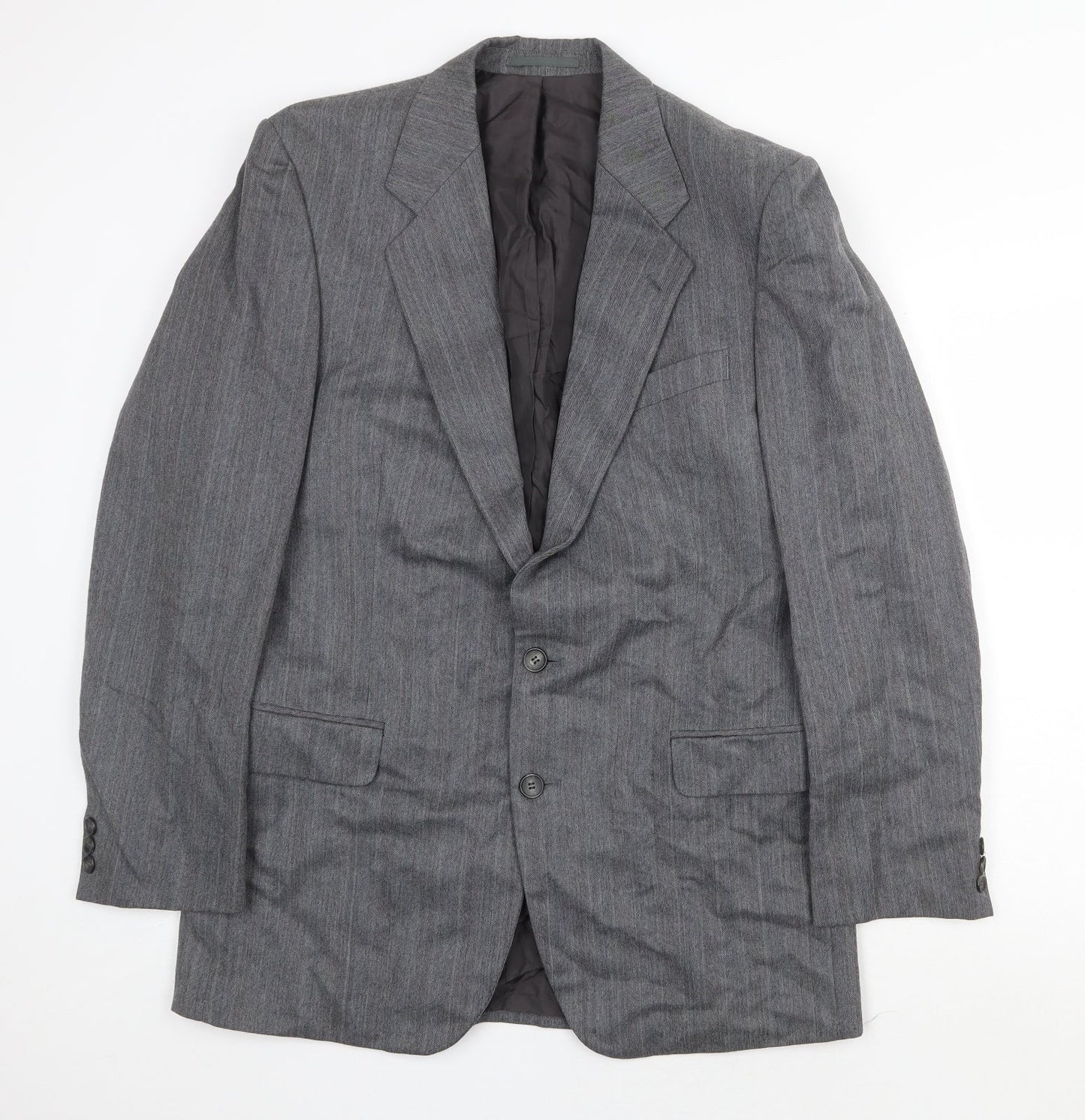 Mens UK Size 40 Marks and Spencer Regular Grey Suit Jacket