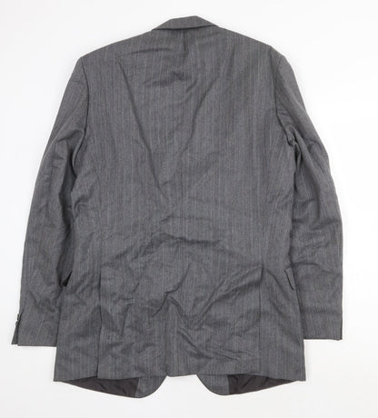 Mens UK Size 40 Marks and Spencer Regular Grey Suit Jacket