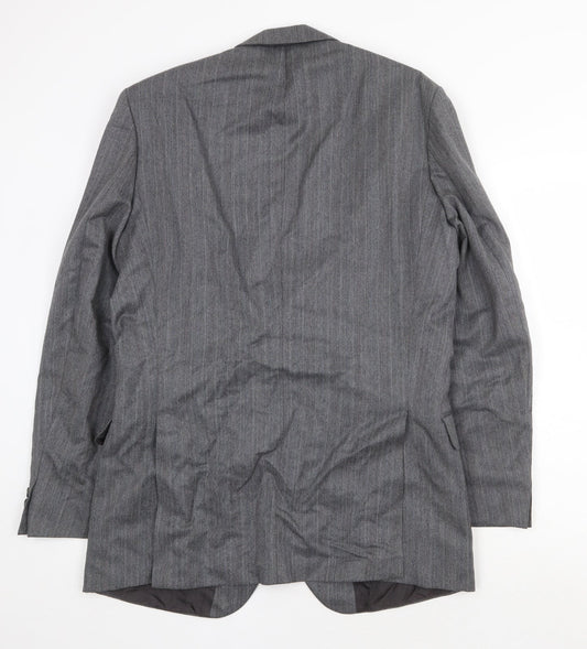Mens UK Size 40 Marks and Spencer Regular Grey Suit Jacket
