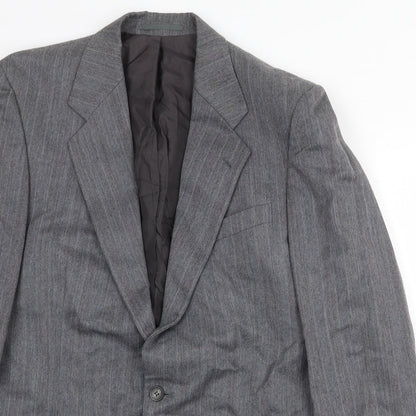 Mens UK Size 40 Marks and Spencer Regular Grey Suit Jacket