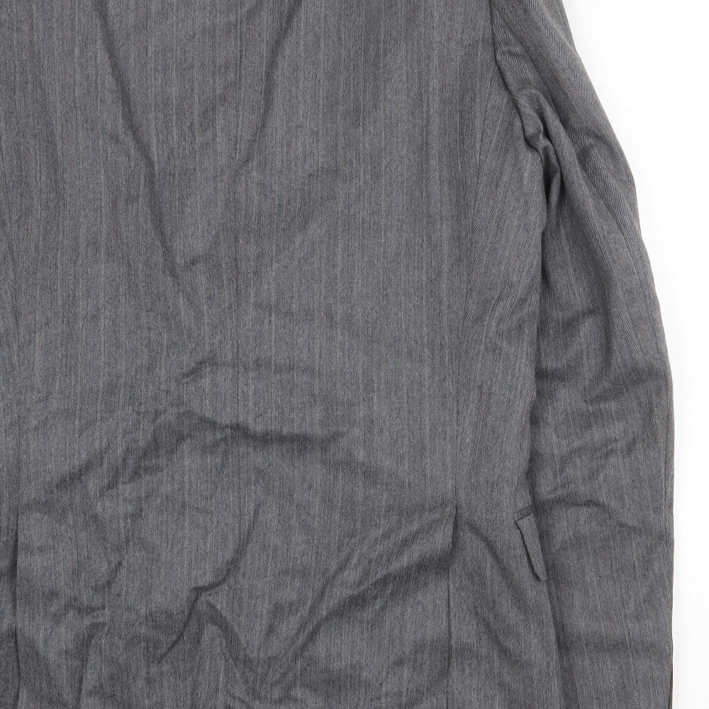 Mens UK Size 40 Marks and Spencer Regular Grey Suit Jacket