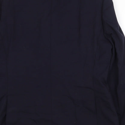 Mens UK Size 42 Marks and Spencer Regular Blue Suit Jacket