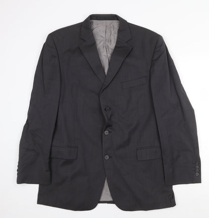 Mens UK Size 42 Marks and Spencer Regular Grey Suit Jacket