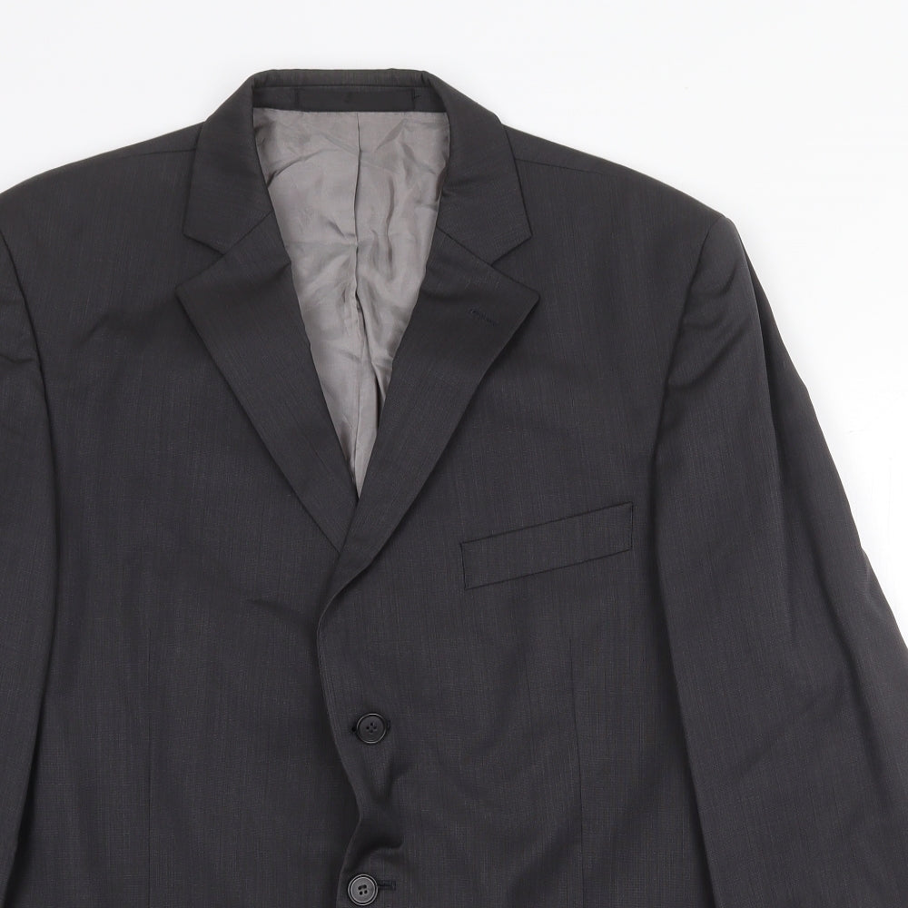 Mens UK Size 42 Marks and Spencer Regular Grey Suit Jacket