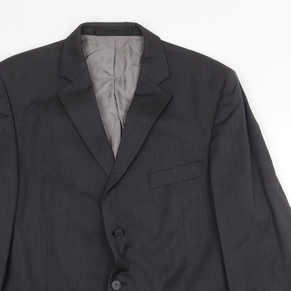 Mens UK Size 42 Marks and Spencer Regular Grey Suit Jacket