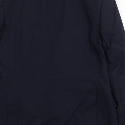 Mens UK Size 42 Marks and Spencer Regular Blue Suit Jacket