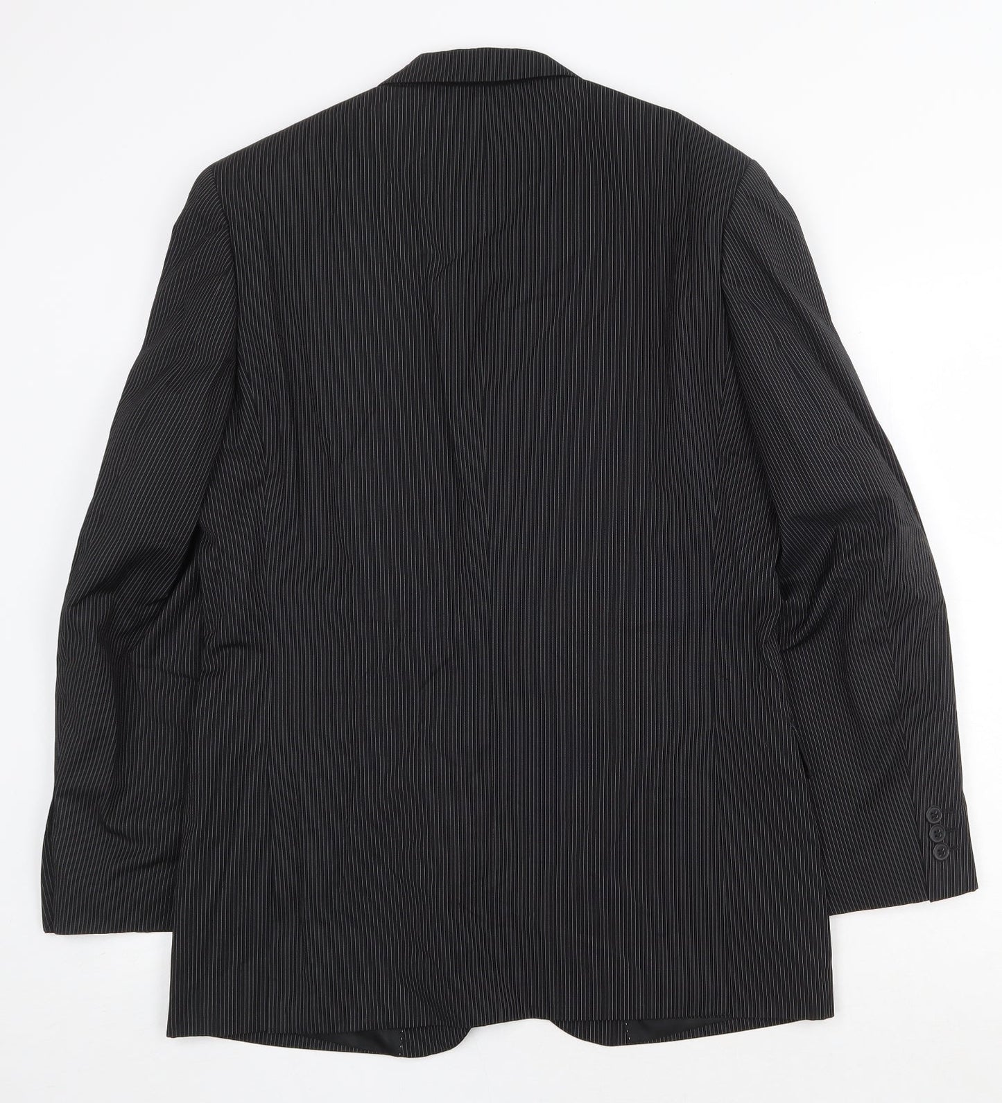 Mens UK Size 40 Burton Regular Black Suit Jacket
