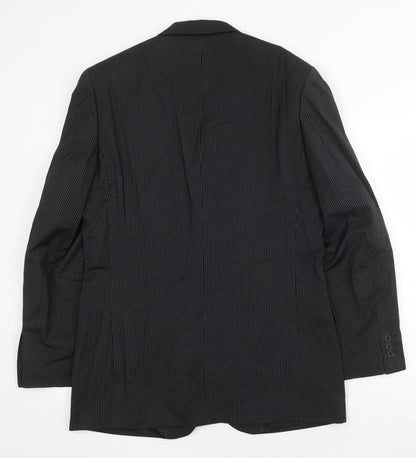 Mens UK Size 40 Burton Regular Black Suit Jacket