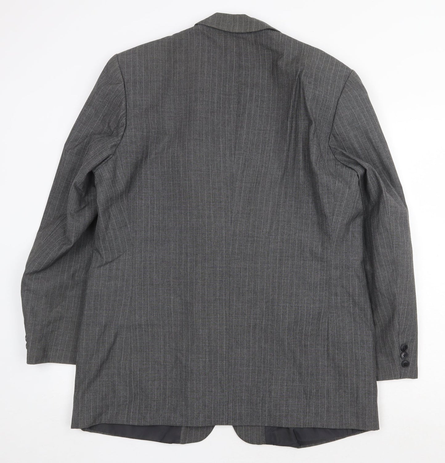 Mens UK Size 42 Preworn Regular Grey Suit Jacket