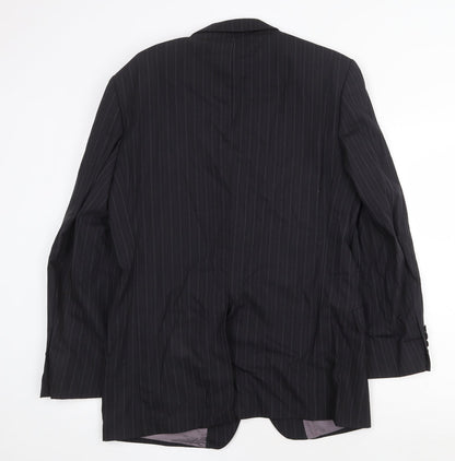 Mens UK Size 40 Marks and Spencer Regular Black Suit Jacket