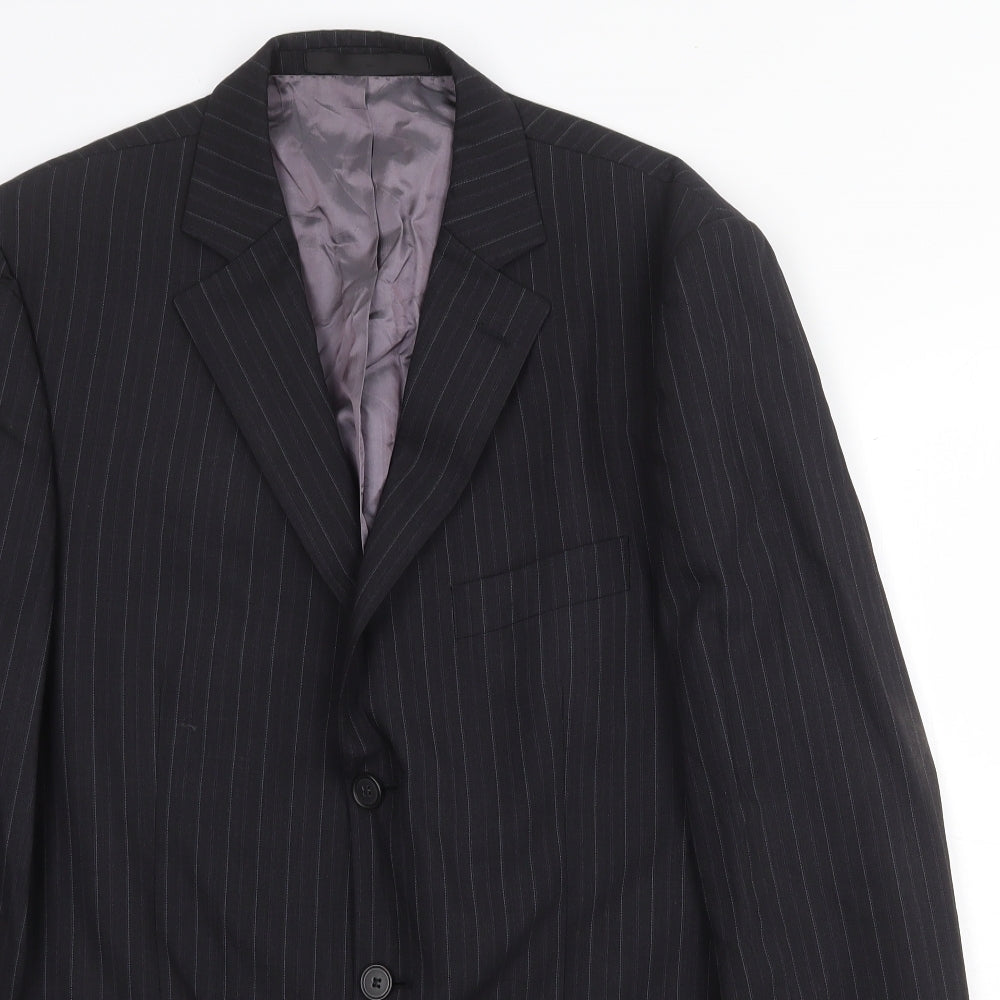 Mens UK Size 40 Marks and Spencer Regular Black Suit Jacket
