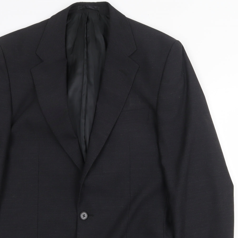 Mens UK Size 38 Scott & Taylor Regular Black Suit Jacket