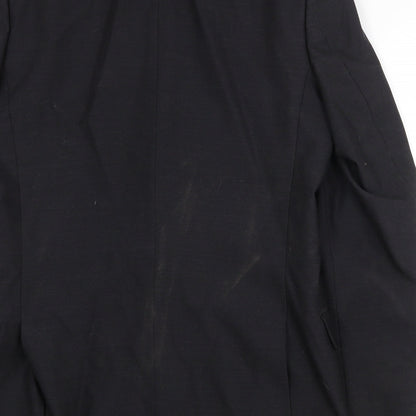 Mens UK Size 38 Scott & Taylor Regular Black Suit Jacket