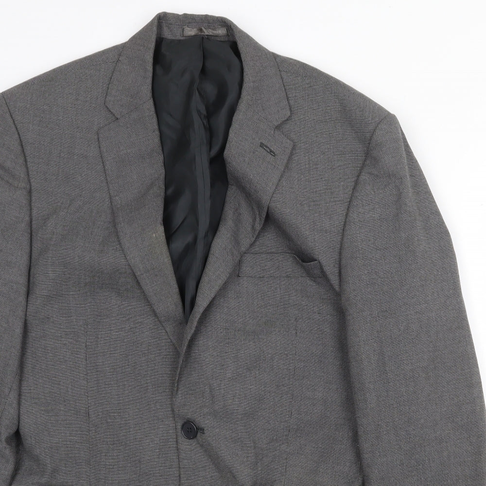 Mens UK Size 40 Scott & Taylor Regular Grey Suit Jacket